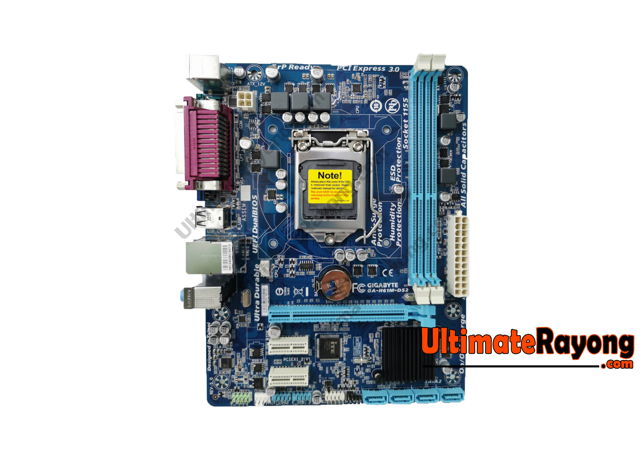 Mainboard Gigabyte GA-H61M-DS2 LGA 1155