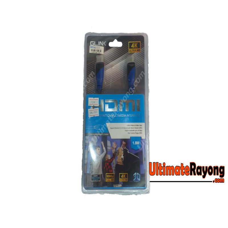 HDMI Cabel GLINK CB-111 1.8M 4K UltrraHD