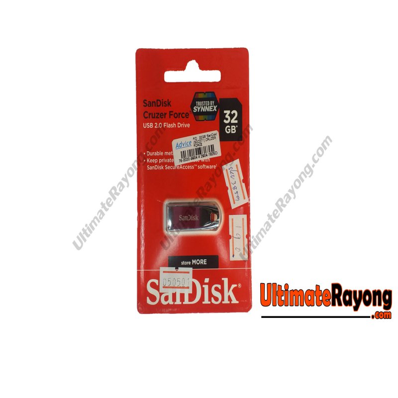 Flash Drive SanDisk SDCZ71 Cruzer Force 32GB