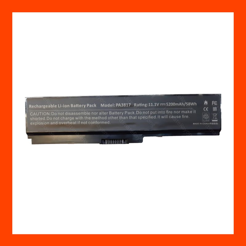 Battery Toshiba Satellite L750 M300 10.8V-4400mAh Black