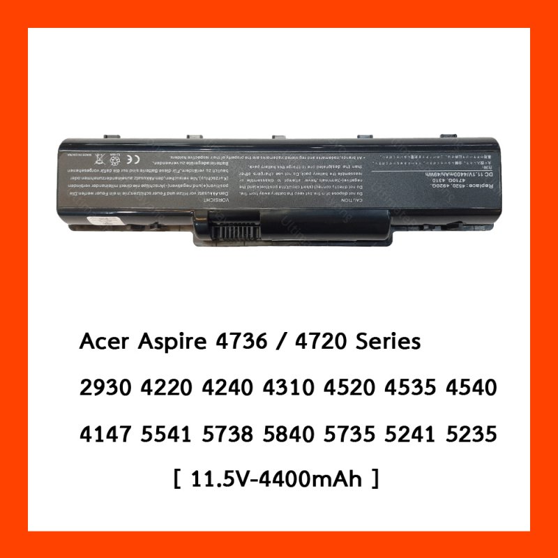 Battery Acer Aspire 4736 ,4720 Black (OEM มอก.)