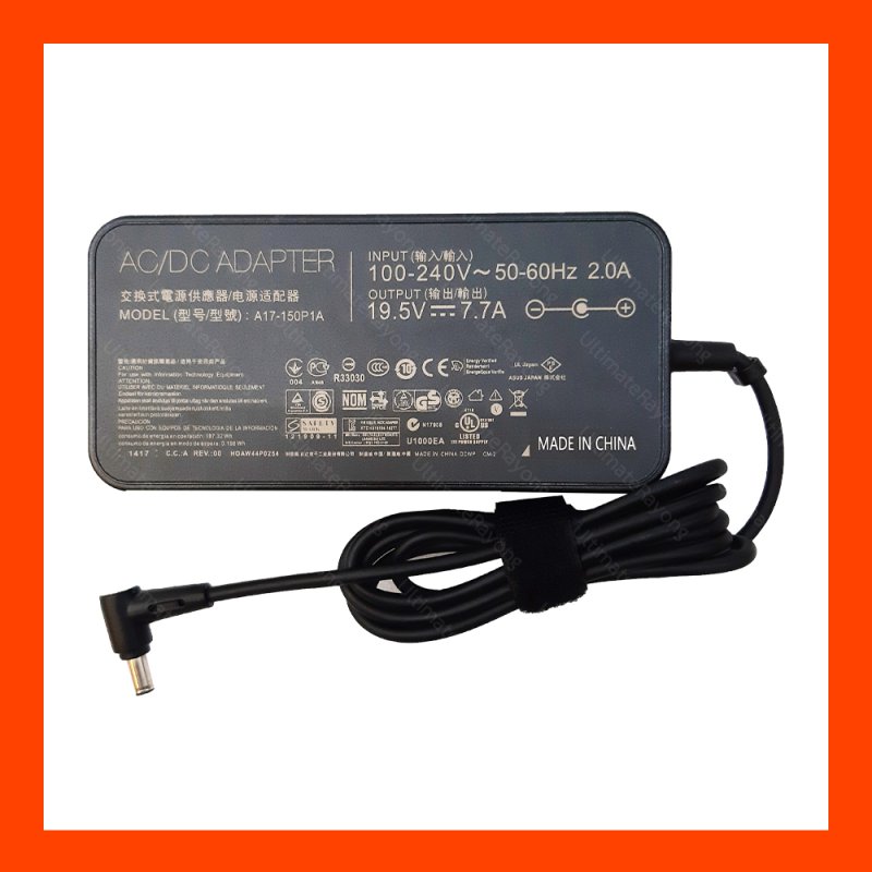 Adapter Asus 19.5V 7.7A 150W (6.3*3.7) ORG Slim