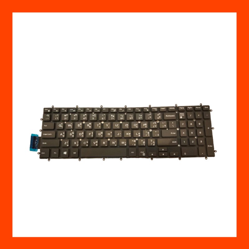 Dell inspiron 15-7566,15-7567,15-5765,15-576,15-7570 แป้นไทย-อังกฤษ