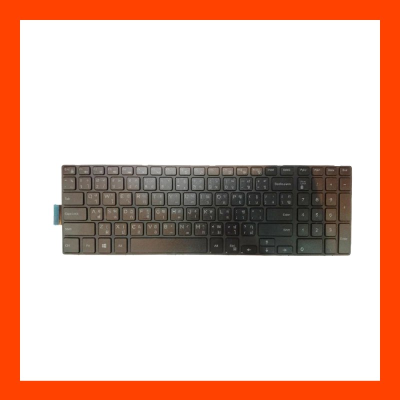 Keyboard Dell Inspiron 15-3000 Black TH