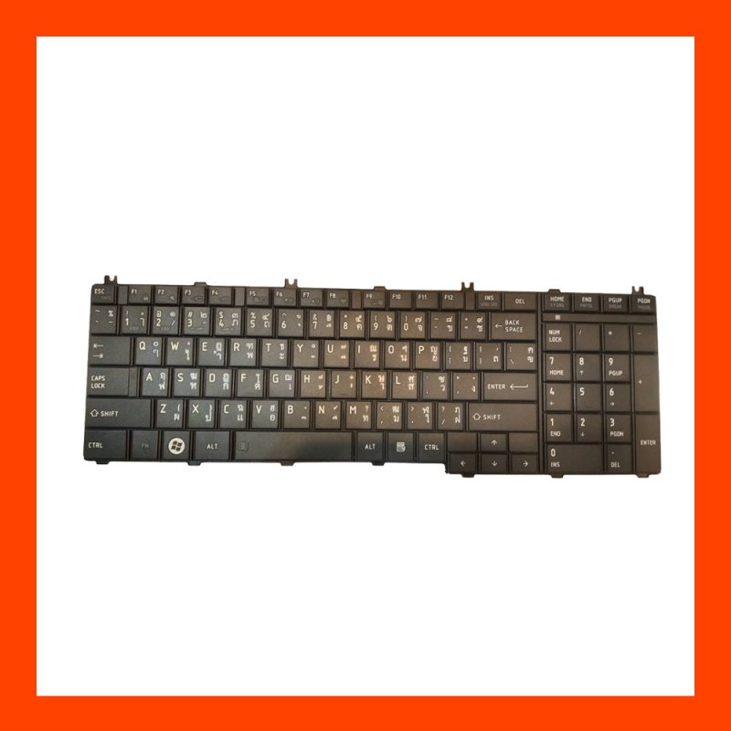 Keyboard Toshiba Satellite C650 Black TH 