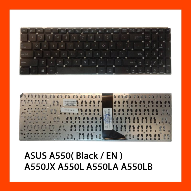 Keyboard ASUS A550JX  Black US