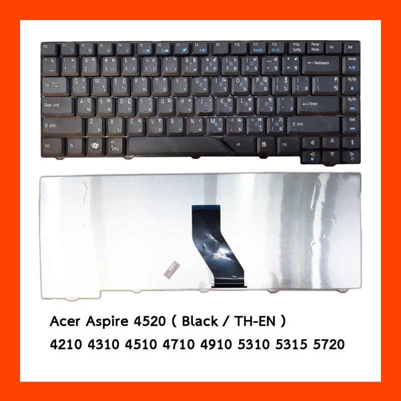 Keyboard Acer Aspire 4520 4730 Black TH 