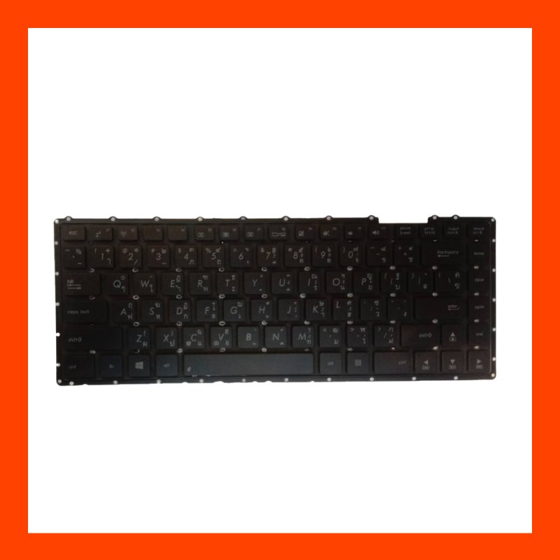 Keyboard Asus X401 X450,K450C,X401A,X401U,X450 Black TH (ไม่มีน็อต)