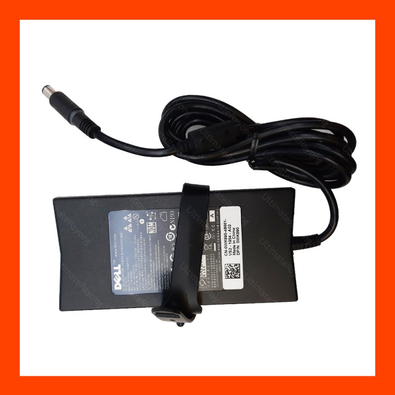 Adapter Dell 19.5V 4.62A 90W (7.4*5.0) with pin ORG Slim logo