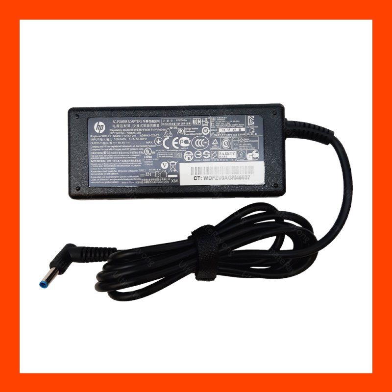 Adapter HP 19.5V 4.62A  4.5*3.0 เข็มฟ้า ORG
