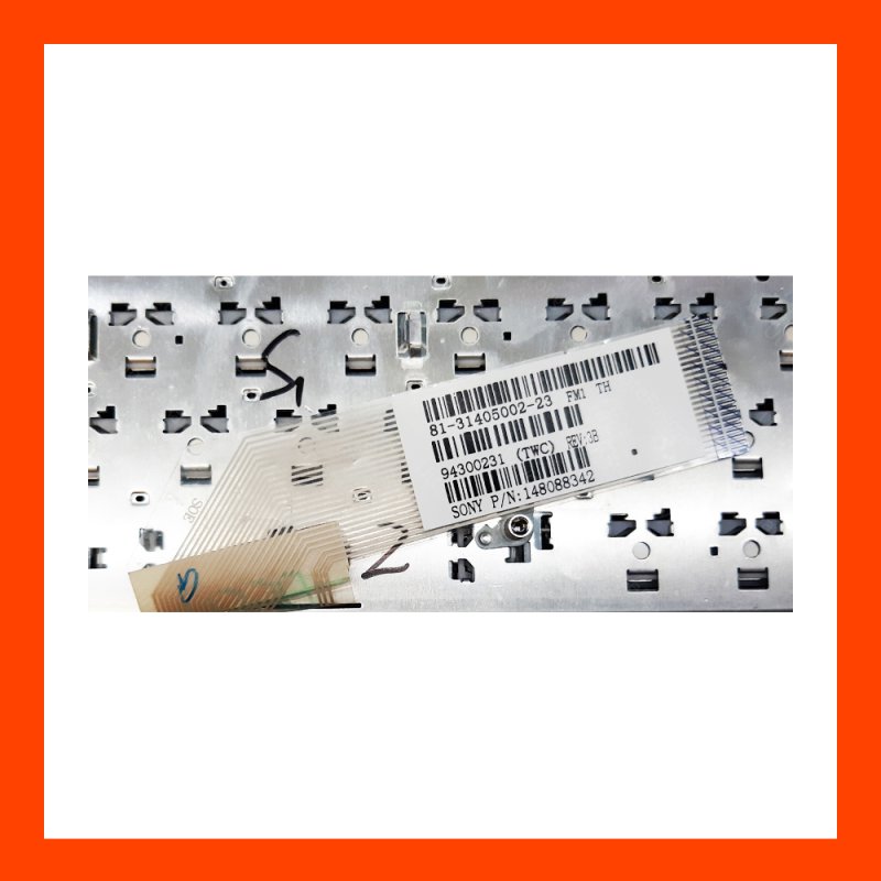 Keyboard Sony Vaio VGN-SR Series Black TH