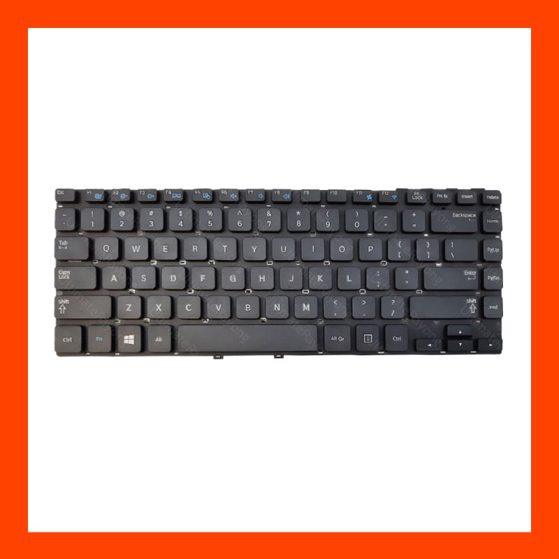 Keyboard Samsung NP270E4E Black TH
