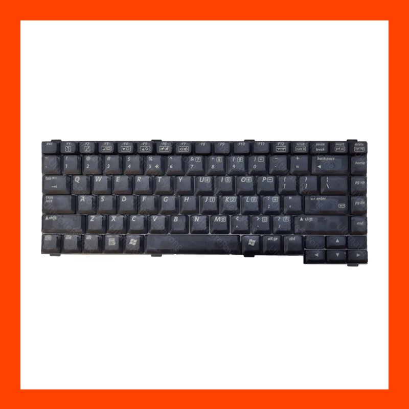 Toshiba Satellite M18 M19 M21 US Keyboard แป้นอังกฤษ ฟรีสติกเกอร์ ไทย-อังกฤษ
