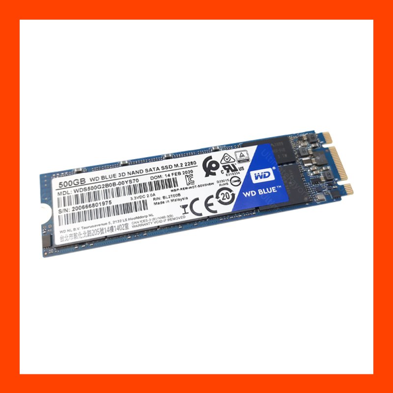 SSD M.2 SATA 2280 WD Blue 500GB 