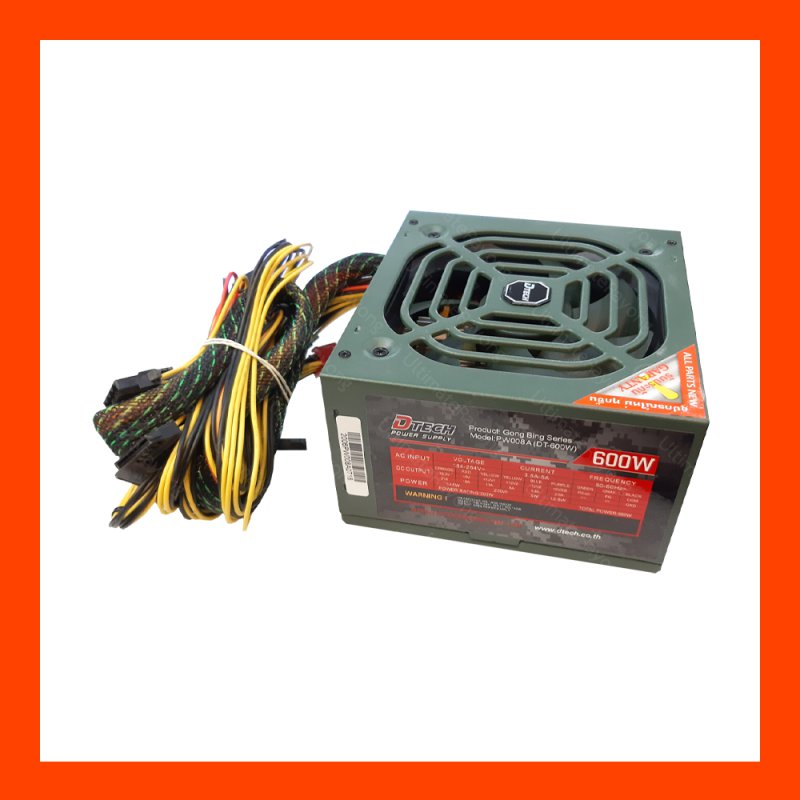 PSU Full Dtech PW008 600W