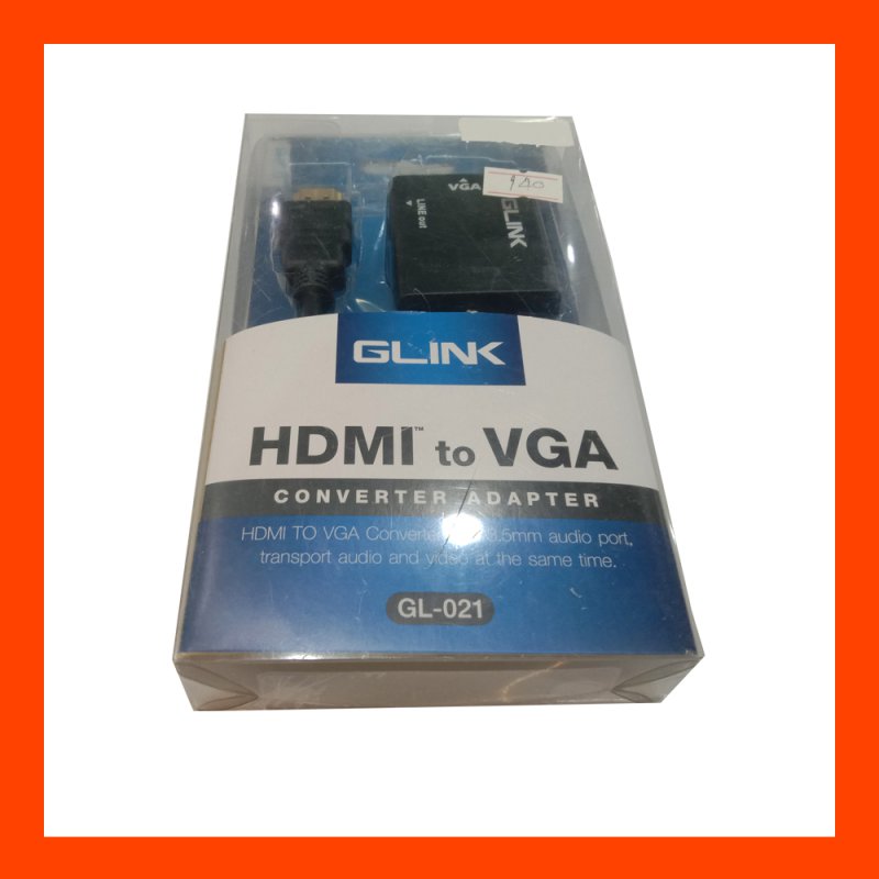  Converter HDMI TO VGA (AUDIO) Cable GLINK (GL021)