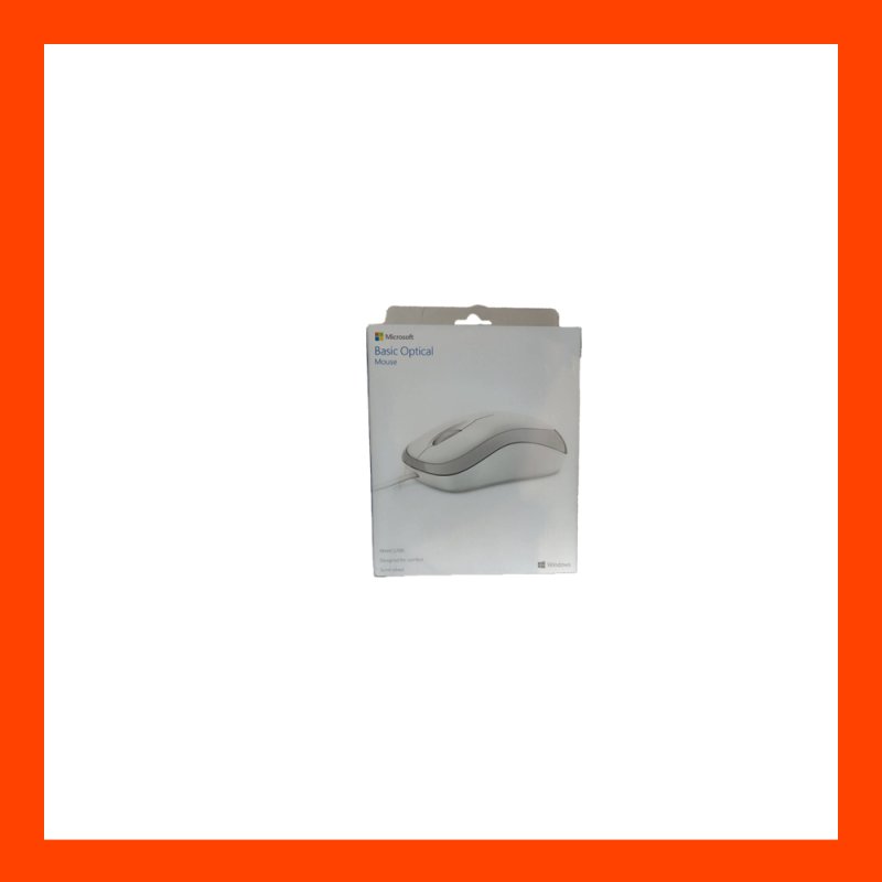 Wireless Optical Mouse Microsoft White/Siver