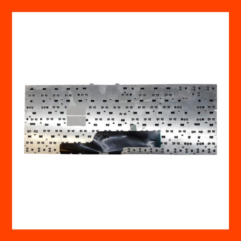 Keyboard Samsung NP350E4C Black US แป้นอังกฤษ ฟรีสติกเกอร์ ไทย-อังกฤษ