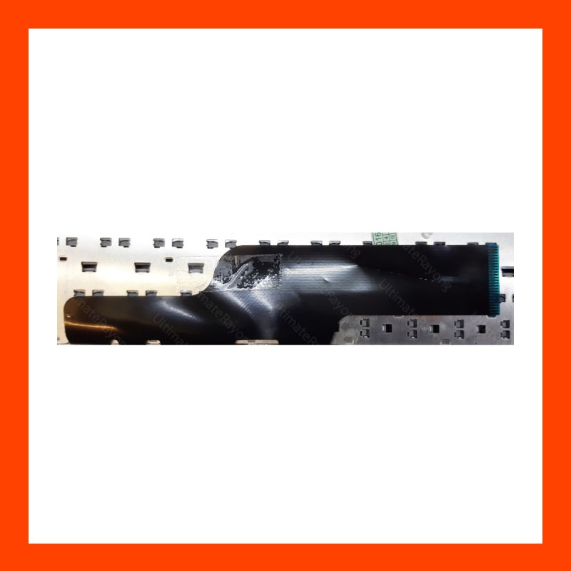 Keyboard Samsung NP350E4C Black US แป้นอังกฤษ ฟรีสติกเกอร์ ไทย-อังกฤษ