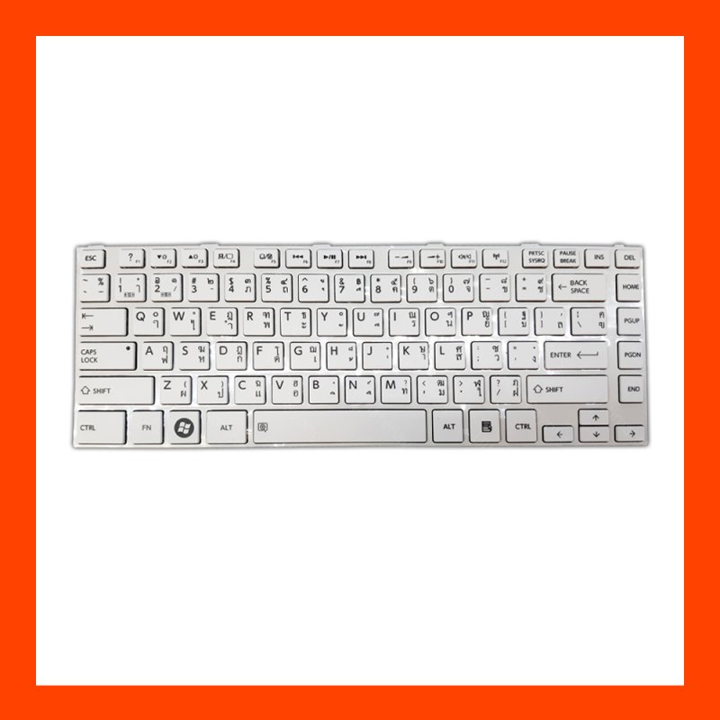 Keyboard Toshiba Satellite L40-A White TH 