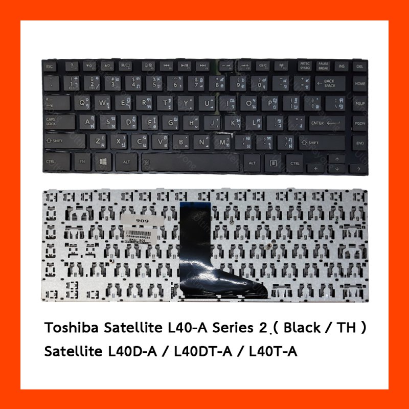 Keyboard Toshiba Satellite L40-A Black TH  Series 2