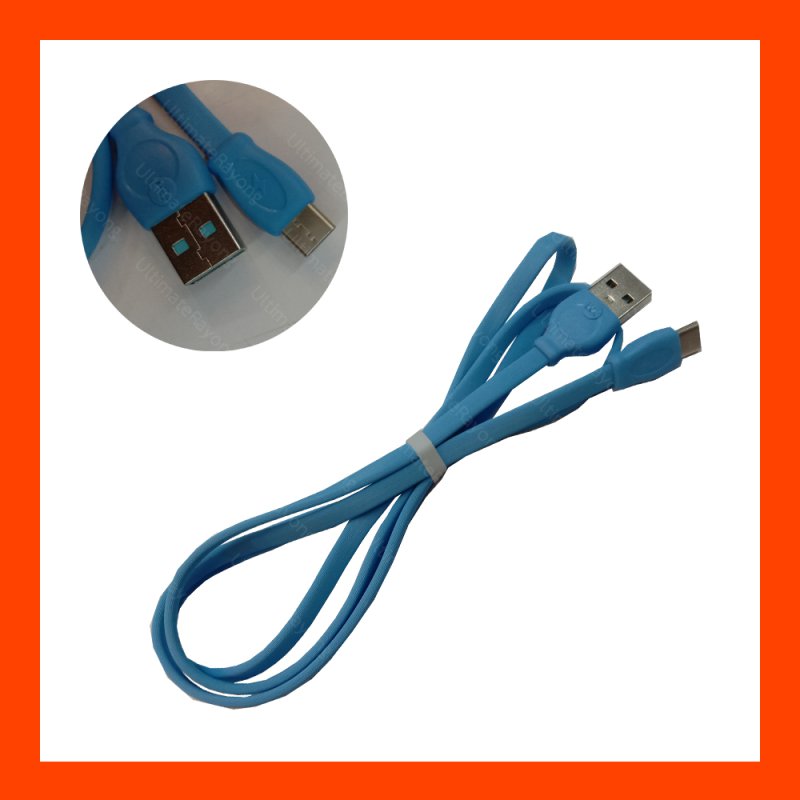 CHARGING CABLE WDC-023 Type-C 1M Fast (Blue) 