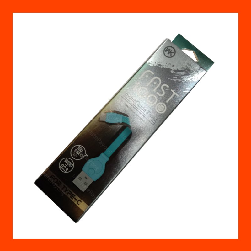 CHARGING CABLE WDC-023 Type-C 1M Fast (Blue) 