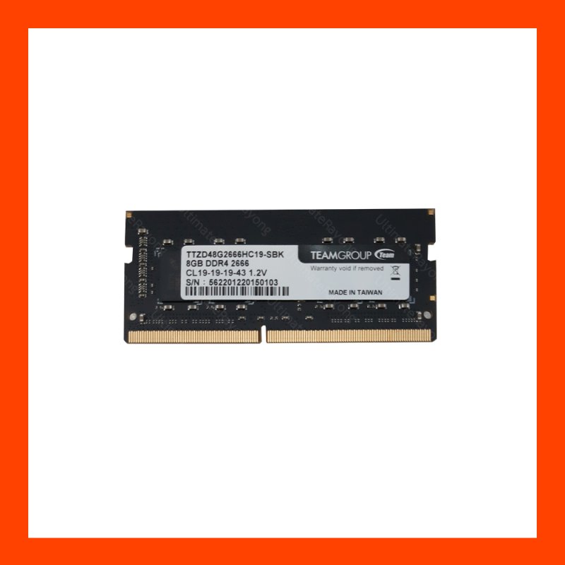 DDR4 8GB 2666 MHz TEAM (NoteBook)