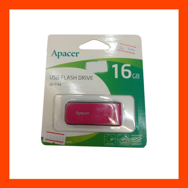 Flash Drive Apacer AH334 16GB pink