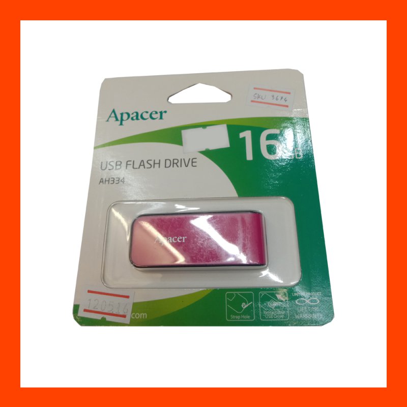 Flash Drive Apacer AH334 16GB pink