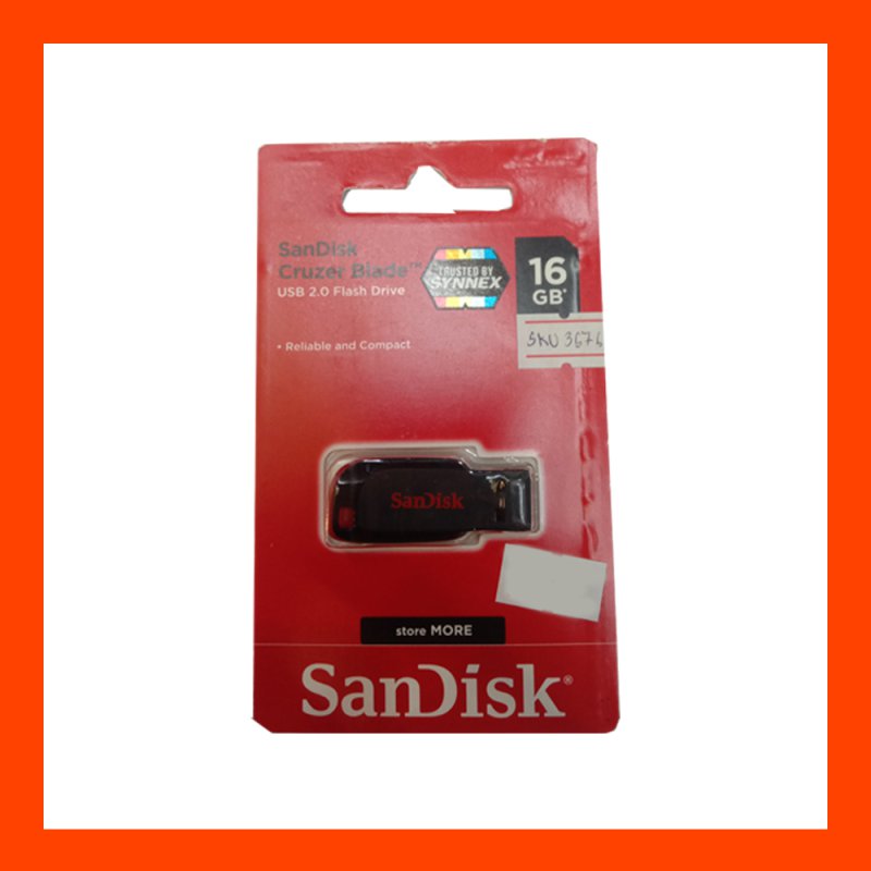 Flash Drive SanDisk SDCZ50 Cruzer 16GB Balck