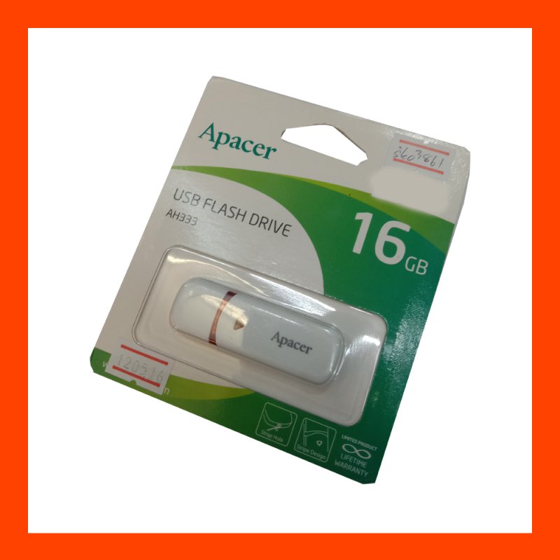 Flash Drive Apacer AH333 16GB White