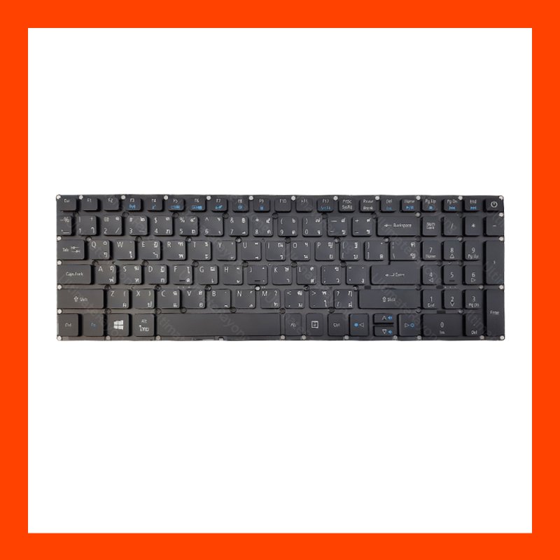 Keyboard Acer Aspire E5-573, Black TH (LED)