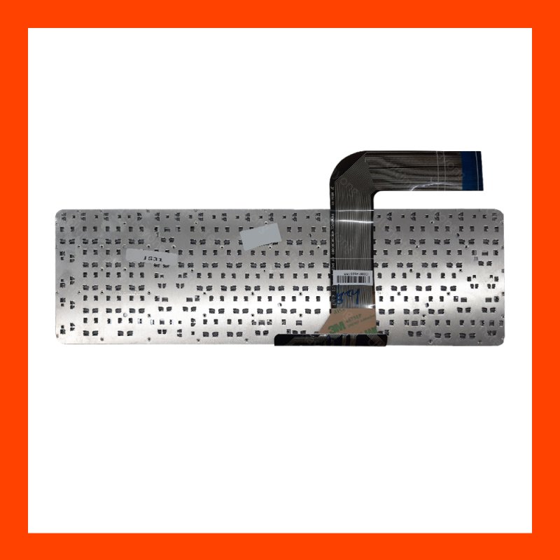 Keyboard HP 15-P Series Black US (Without Frame) แป้นอังกฤษ ฟรีสติกเกอร์ ไทย-อังกฤษ