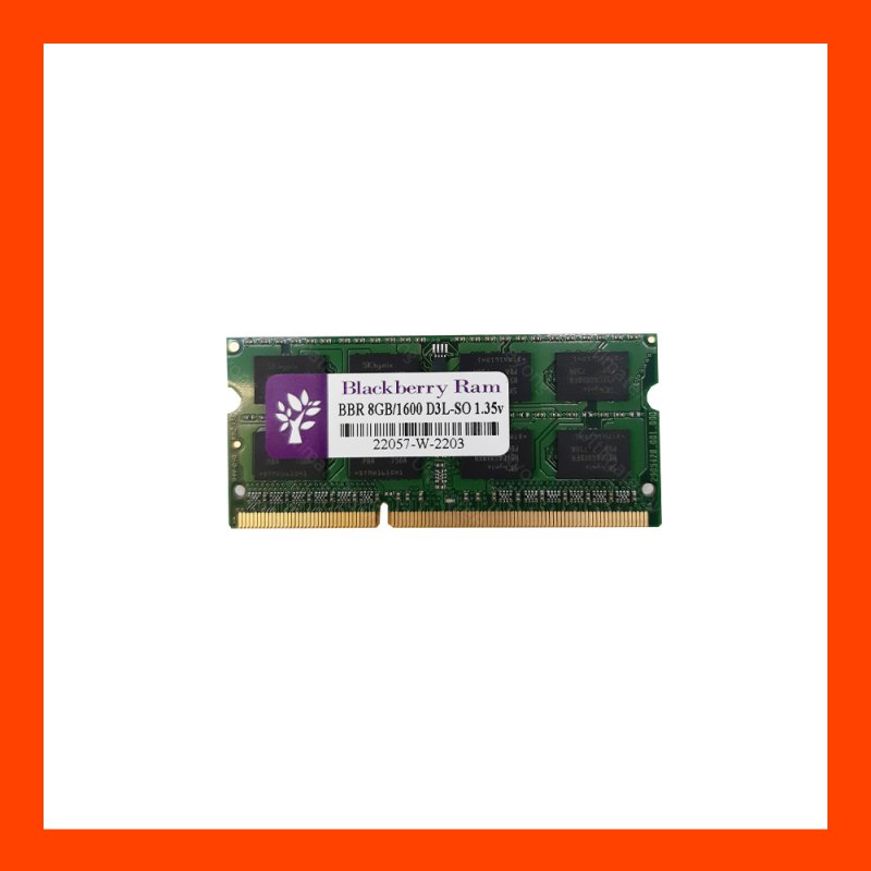 NB DDR3L 8GB 1600MHz Blackberry 16Chip