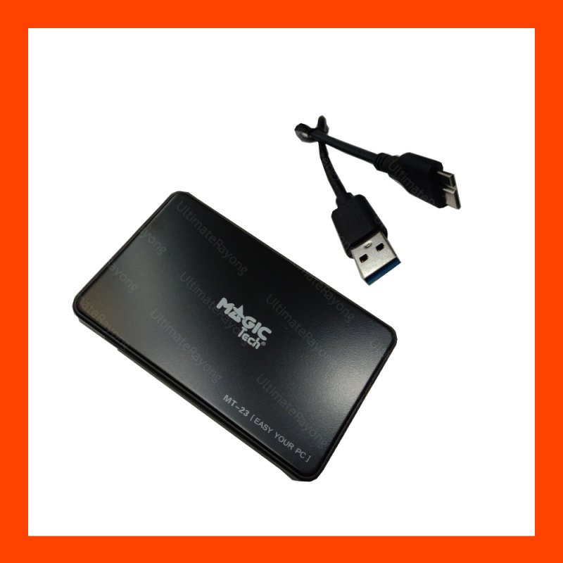 Box External HDD MAGIC TECH (MT-23) Black (USB3)