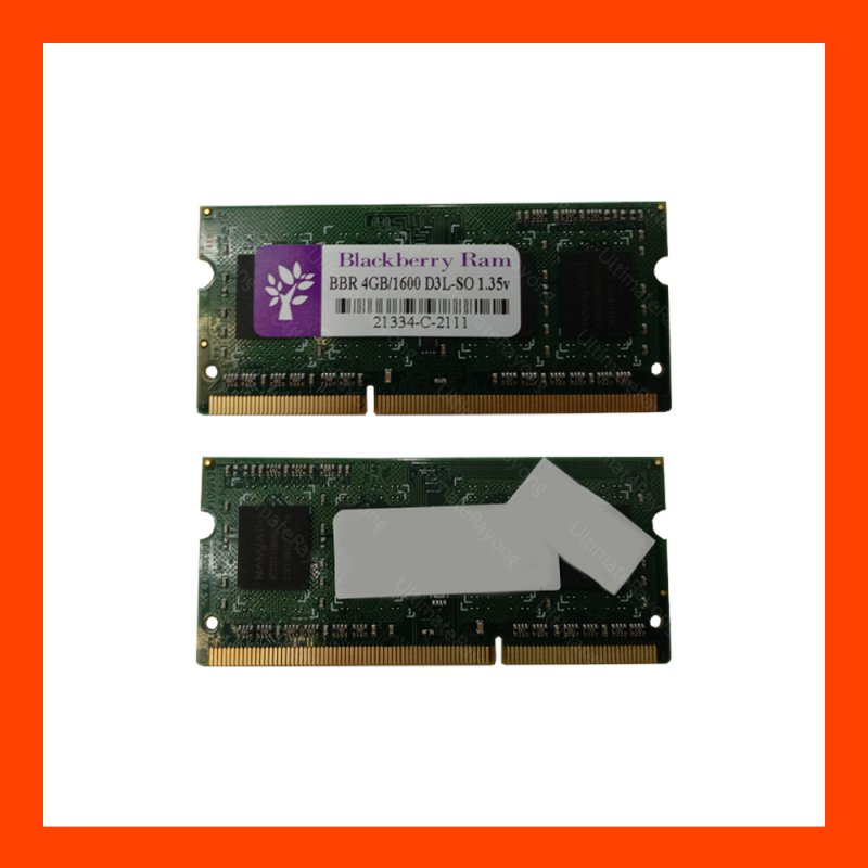 DDR3L 4GB 1600MHz Black Berry 8Chip (NB)