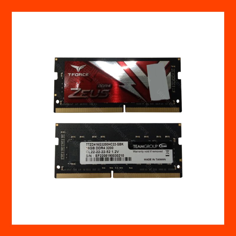 DDR4 16GB 3200 Team Group Zeus T-force NB