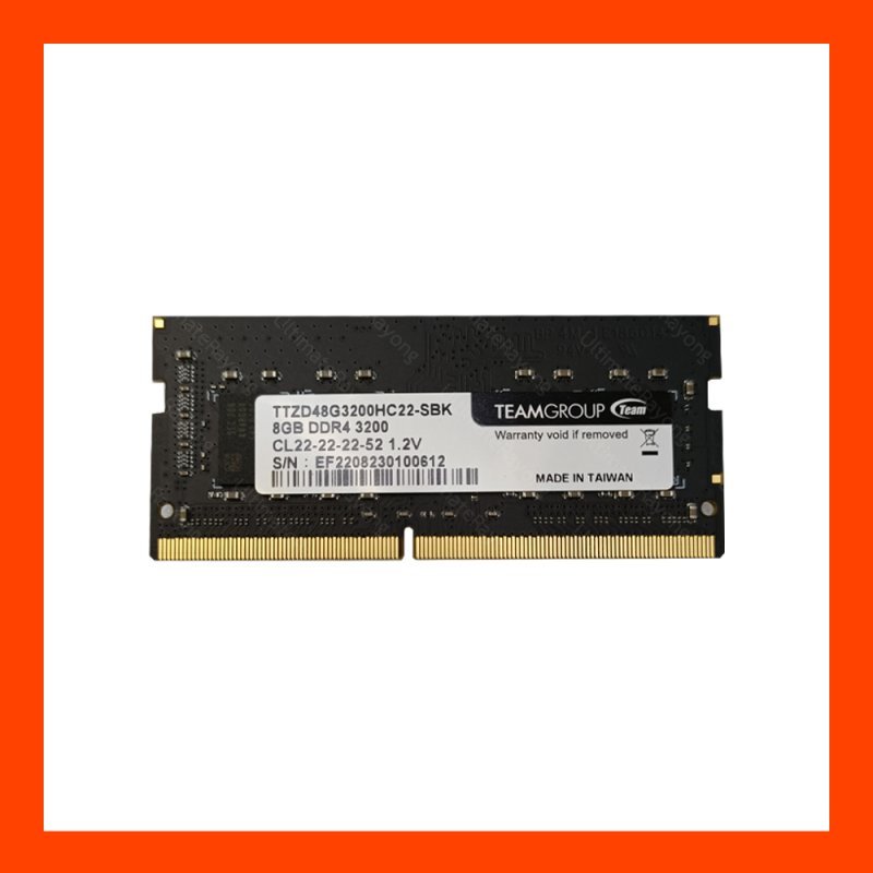 DDR4 8GB 3200 Team Group Zeus T-force NB