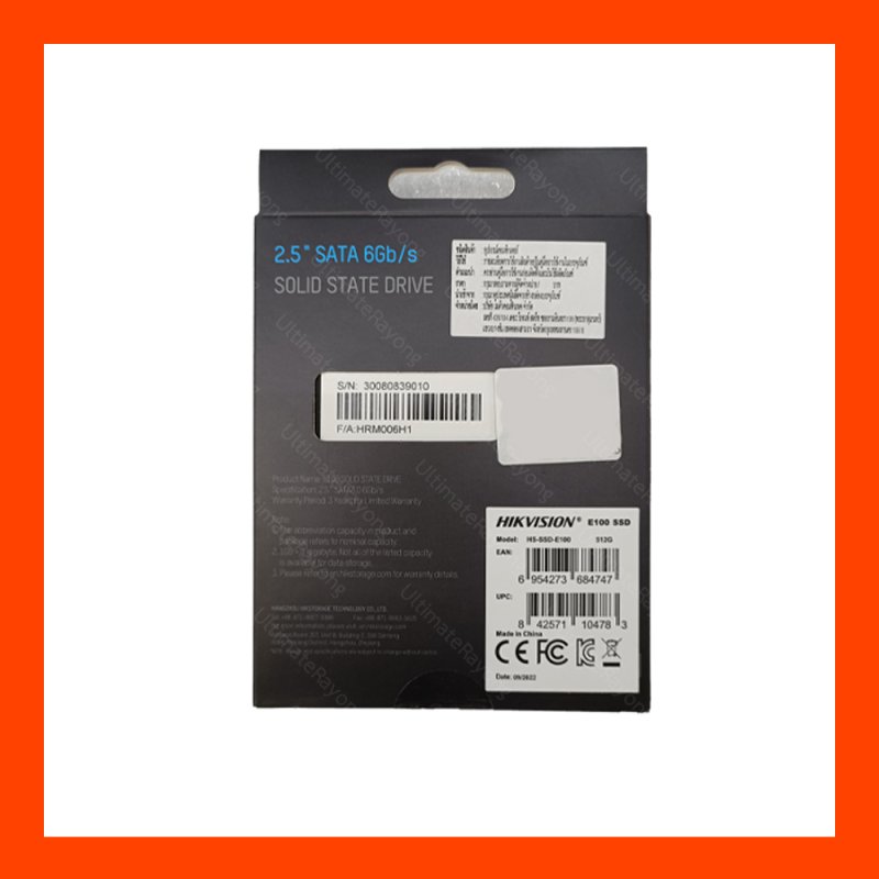 SSD M.2 sata Hikvision E100N 512GB