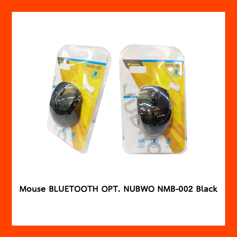 Mouse BLUETOOTH OPT.  NUBWO NMB-002 Black