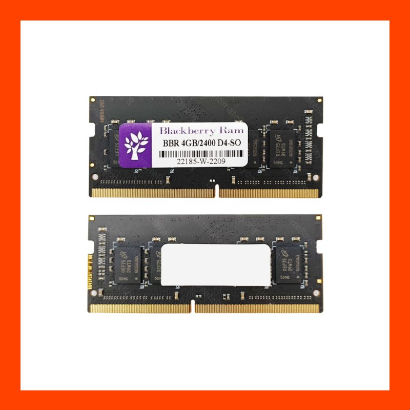 DDR4 4GB 2400 MHz Blck Berry (NB)