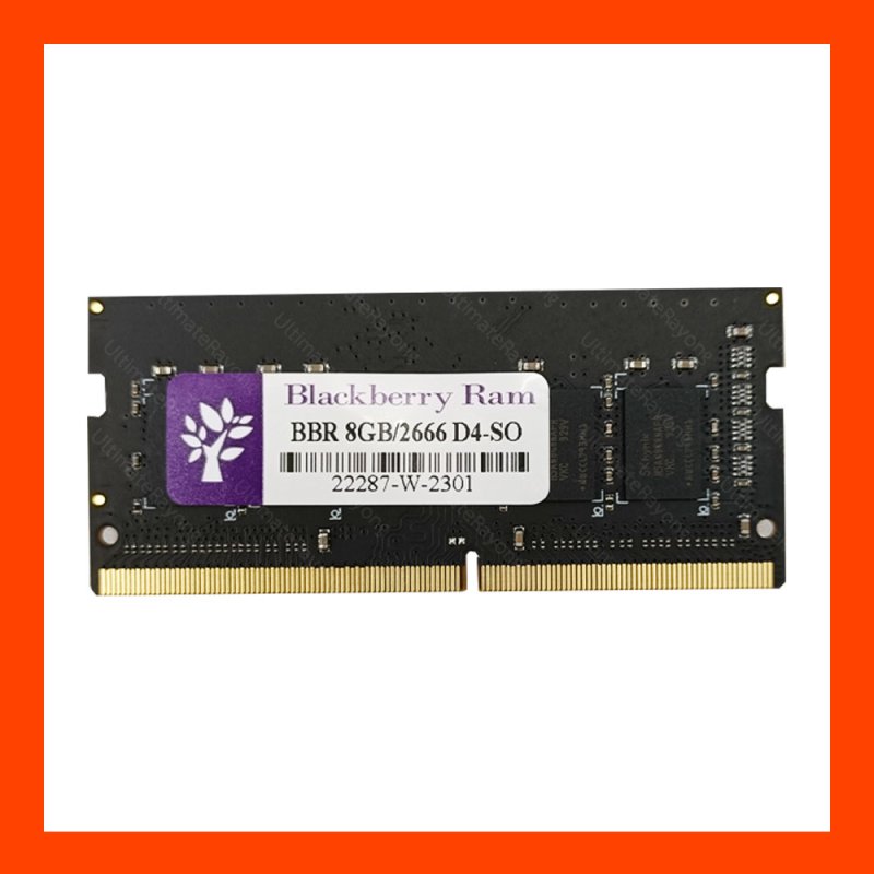 DDR4 8GB 2666MHz Blck Berry (NoteBook)