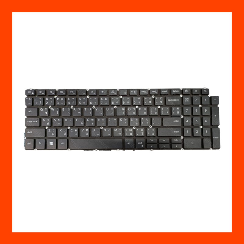 Keyboard Dell 7590,7591,7510,5590,3511,3515 Black TH