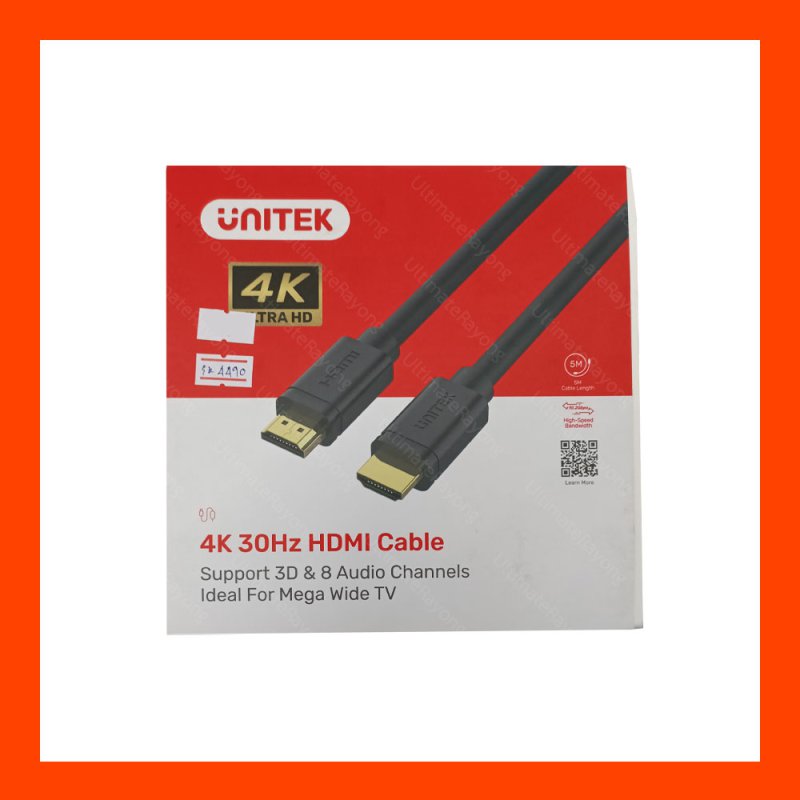 Cable HDMI M/M 5M Unilek