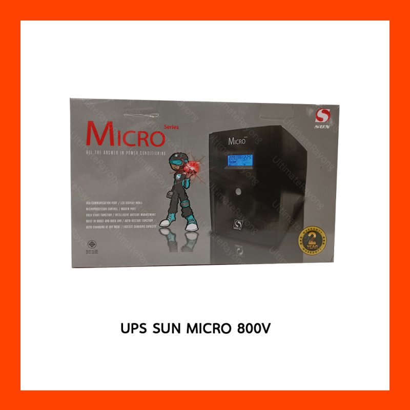 UPS SUN MICRO 800 LCD 800VA