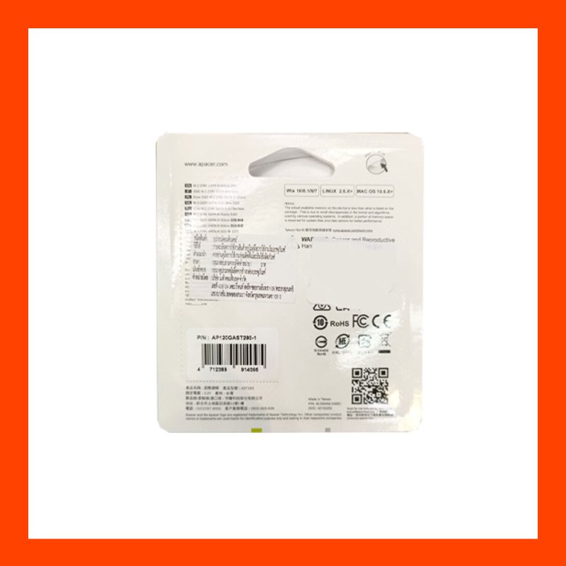 SSD M.2 SATA Apacer AST280 120GB