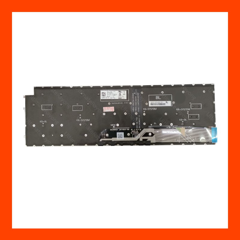 Keyboard คีย์บอร์ด Dell (LED) 3511,3515,15-5510,5515,7510,7610 TH