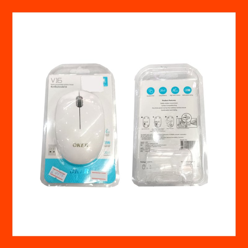Mouse OKER V16 White
