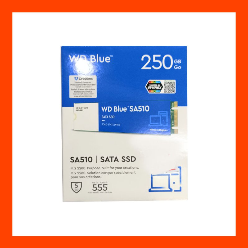 SSD M.2 SATA WD Blue SN580 250GB